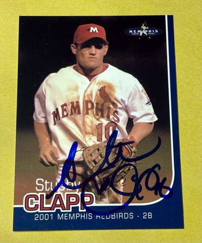 Stubby clapp signed 2001 - stubby,